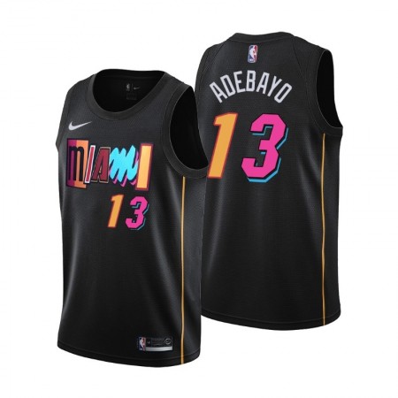 Maillot Basket Miami Heat Bam Adebayo 13 Nike 2021-22 City Edition Swingman - Homme